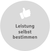 Leistung selbst bestimmen